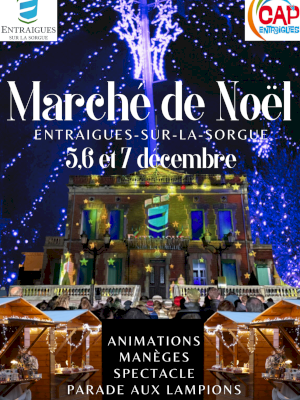 Marché de Noël à Entraigues sur la Sorgue