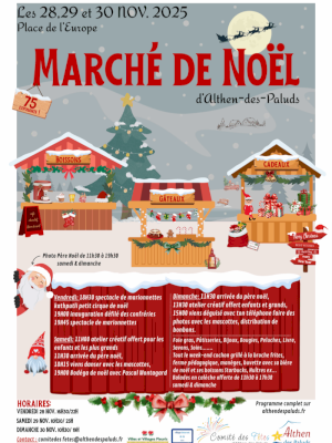 Marché de noël à Althen des Paluds