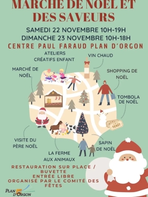 Marché de noël Plan d'Orgon