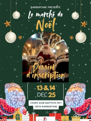 Marché de noël de Barbentane 