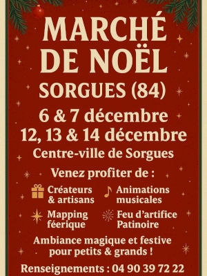 Marche de noel de Sorgues